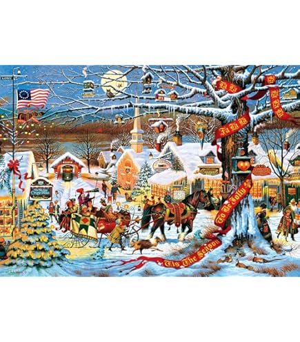 チャールズワイソッキー Charles Wysocki クリスマス ジグソーパズル1000チャールズワイソッキー - メルカリ